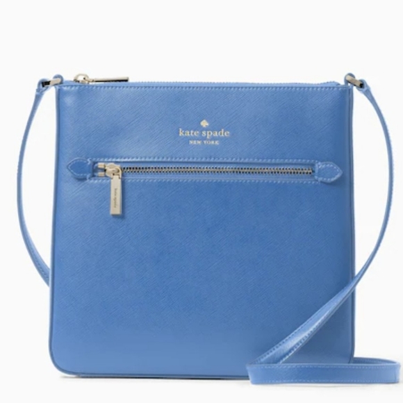 Final Sale $📣Kate Spade Leather Sadie North South Crossbody - Picture 1 of 7